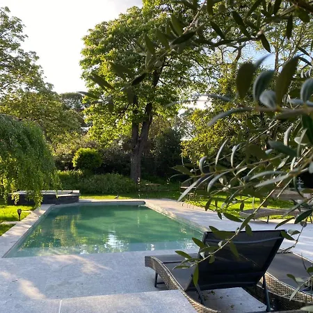 Demeure Saint Louis Historic Manor, 700m, Parking,a C,clim,wifi, Heated Pool, View Каркассонн