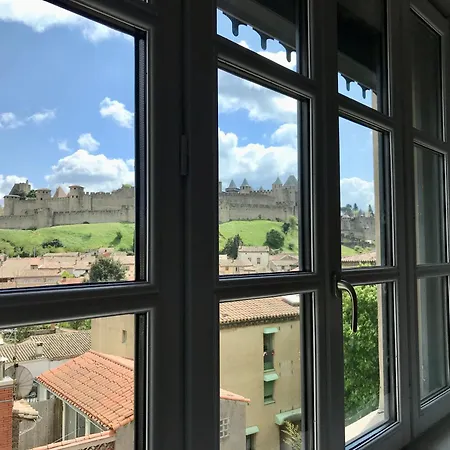 Demeure Saint Louis Historic Manor, 700m, Free Parking,a C,clim,wifi, View, Garden Bed & Breakfast Carcassonne