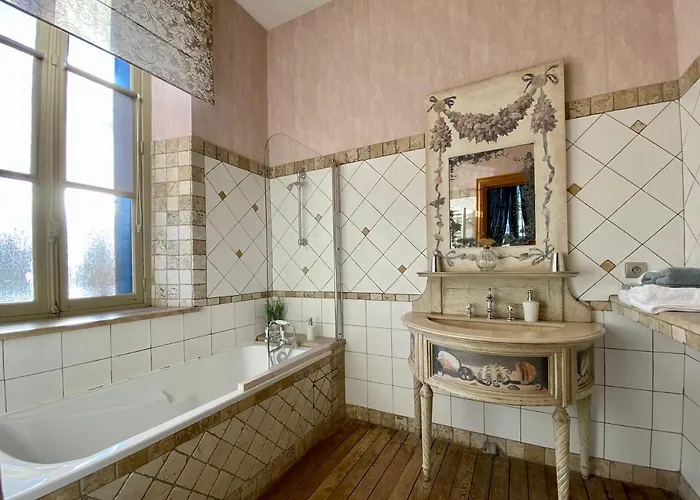 Bed & Breakfast Demeure Saint Louis Historic Manor, City 700M, Free Parking,A C,Clim,Wifi, City View, Garden