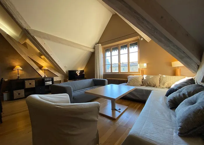 Demeure Saint Louis Historic Manor, City 700M, Free Parking,A C,Clim,Wifi, City View, Garden Bed & Breakfast