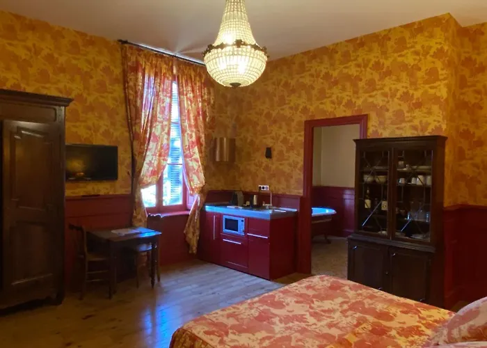 Bed & Breakfast Demeure Saint Louis Historic Manor, City 700M, Free Parking,A C,Clim,Wifi, City View, Garden