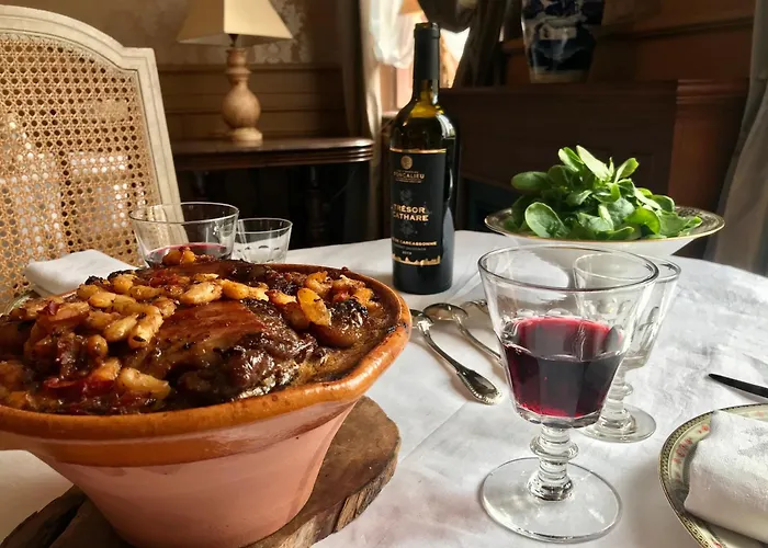 Demeure Saint Louis Historic Manor, City 700M, Free Parking,A C,Clim,Wifi, City View, Garden Carcassonne