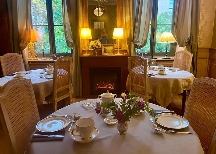 Demeure Saint Louis Historic Manor, City 700M, Free Parking,A C,Clim,Wifi, City View, Garden Bed & Breakfast